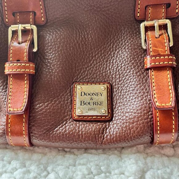 Dooney and Bourke Pebble Grain Medium Satchel - Picture 2 of 5